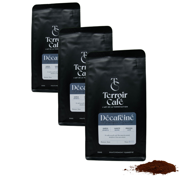 Terroir Cafe Terroir Cafe Mexique Decafeine Sueno 250G Moulu French Press - 250 G by Terroir Cafe