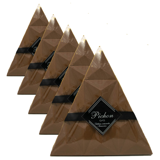 Triangolo di cioccolato al latte Biologico by Pichon - Tablette Lyonnaise