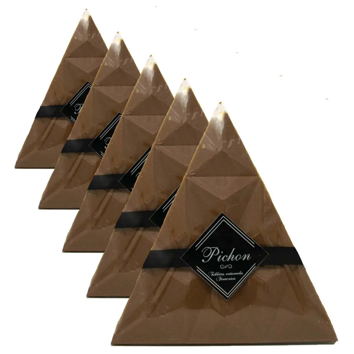 Triangolo di cioccolato al latte Biologico by Pichon - Tablette Lyonnaise