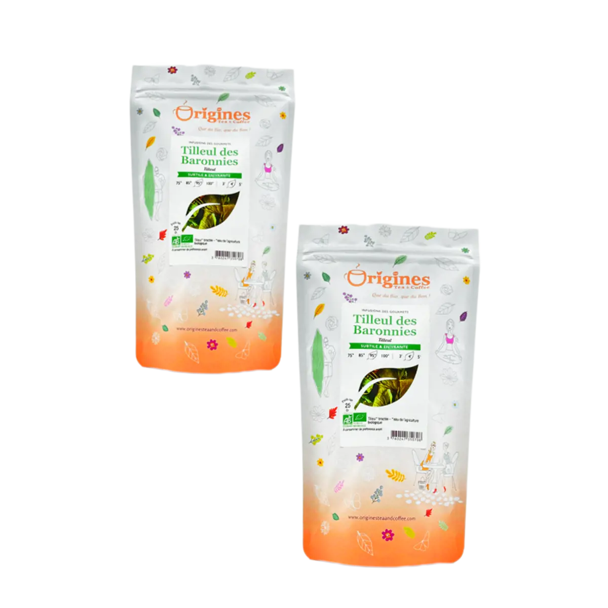 Origines Tea&Coffee Infusion Bio Tilleul Des Barronies En Vrac 200G Fleur De The 200 G by Origines Tea&Coffee