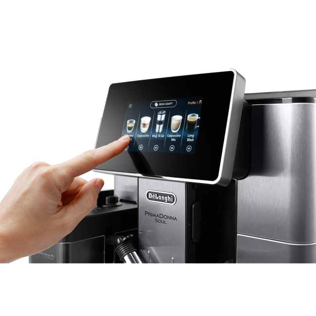 Machine Caf Grain Delonghi Primadonna Soul Ecam 610.75.Mb