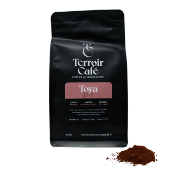 Terroir Café - Bali, Toya 1kg - Moulu Aeropress Pochette 1 kg