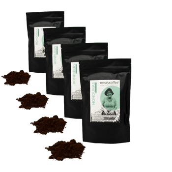 Roestkaffee Cafe Du Honduras Moulu Filtre- 500 G - Pack 4 × Moulu Filtre Pochette 500 g