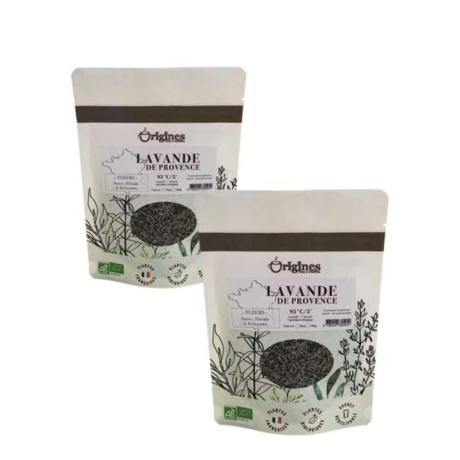 Origines Tea&Coffee Infusion Bio Lavande Vrac 500G Fleur De The 500 G by Origines Tea&Coffee