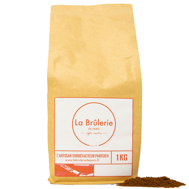 La Brûlerie de Paris Café moulu - Republique Dominicaine Filtre- 1 Kg by La Brûlerie de Paris