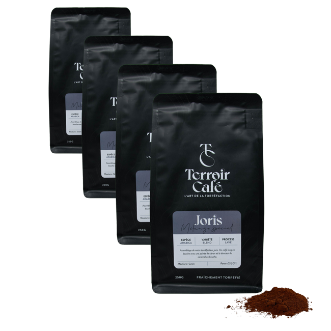Caffè macinato - Assortimento di caffè per torrefattori, Joris - 250g by Terroir Cafe