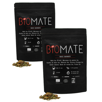 Biomaté Baies Sauvages- 50 G - Pack 2 × Pochette 50 g
