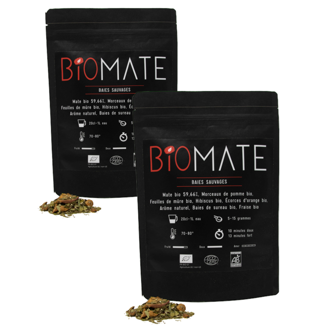 Biomaté Baies Sauvages- 50 G by Biomaté