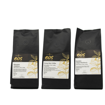 Gemahlener Kaffee Entdeckerpaket Starke Begleiter - Mahlgrad Espresso Entdecker Paket 750 g