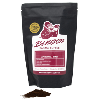 Kaffeepulver - Capricornio, Espresso - 1kg - Mahlgrad Espresso Beutel 1 kg