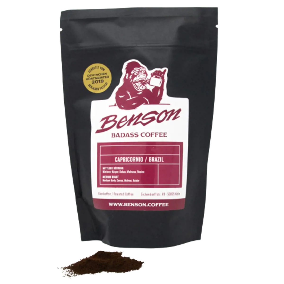 Kaffeepulver - Capricornio, Espresso - 1kg by Benson