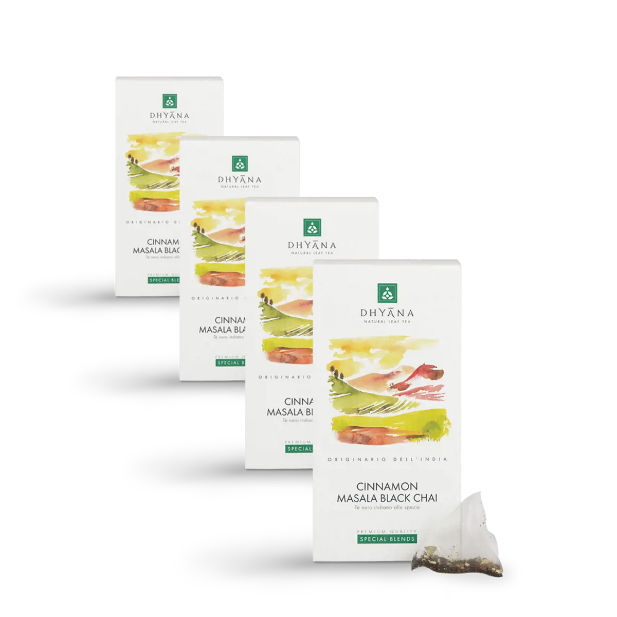 Dhyana Cinnamon Masala Black Chai X15 Sachets De The 15 Sachets De The by Dhyana