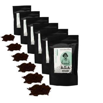 Honduras - Länderkaffee - Pack 6 × Macinatura French press Bustina 250 g