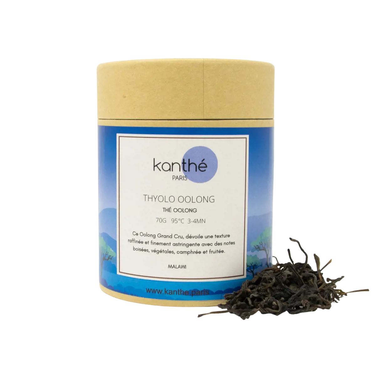Kanthé Thyolo Oolong Vrac En Boite Carton 70 G by Kanthé