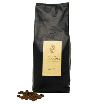 Café en grains - Mélange Coccolosa - 1 kg - Grains Pochette 1 kg