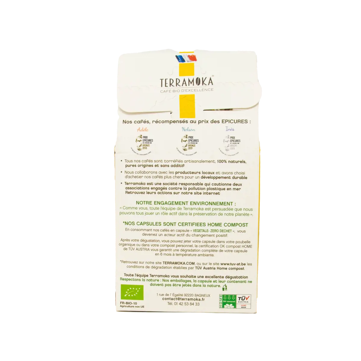 Zweiter Produktbild Kompostierbare Kapseln - Sir Oscar - x15 by Terramoka