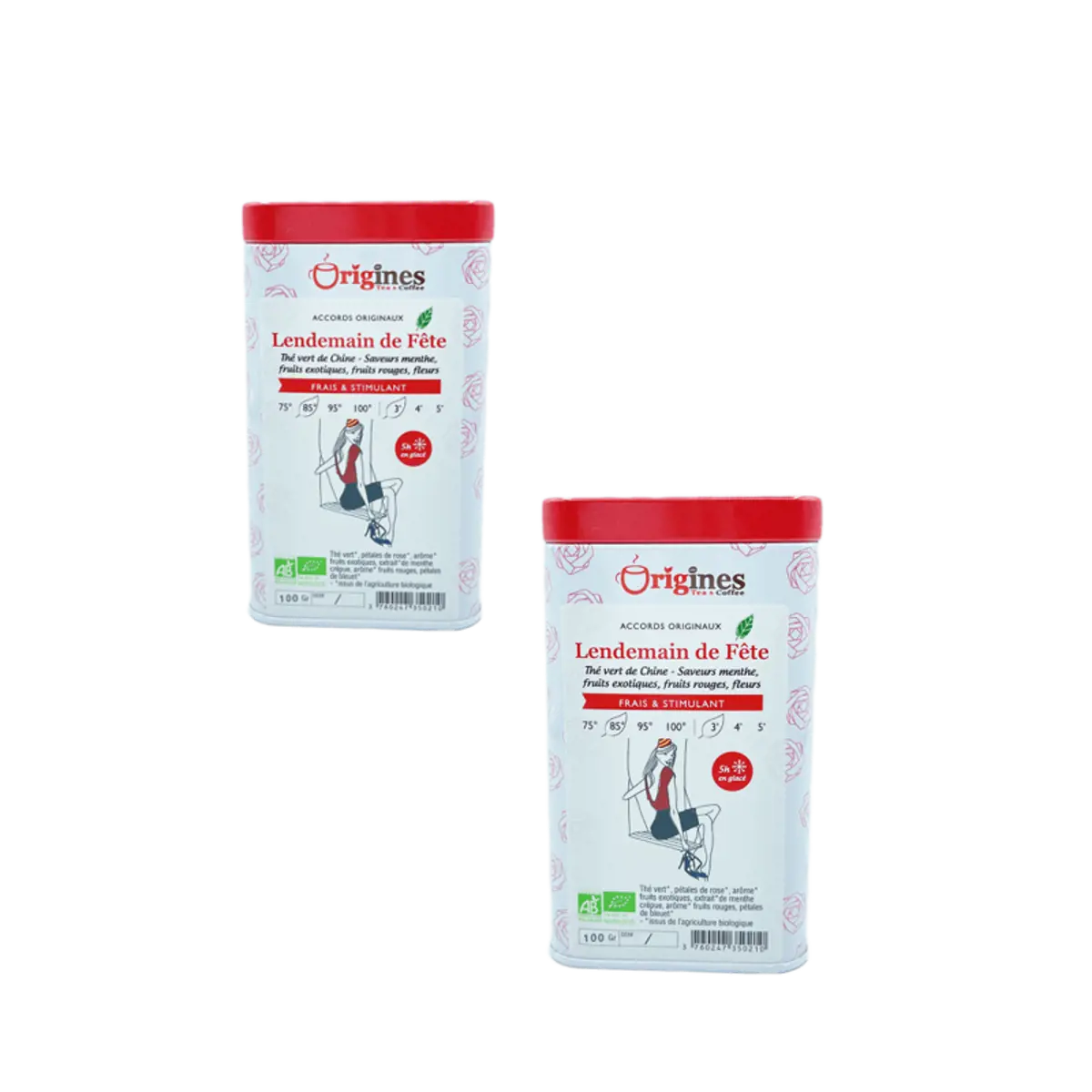 Origines Tea&Coffee The Vert Bio En - Lendemain De Fete Chine 100G - 100 G by Origines Tea&Coffee