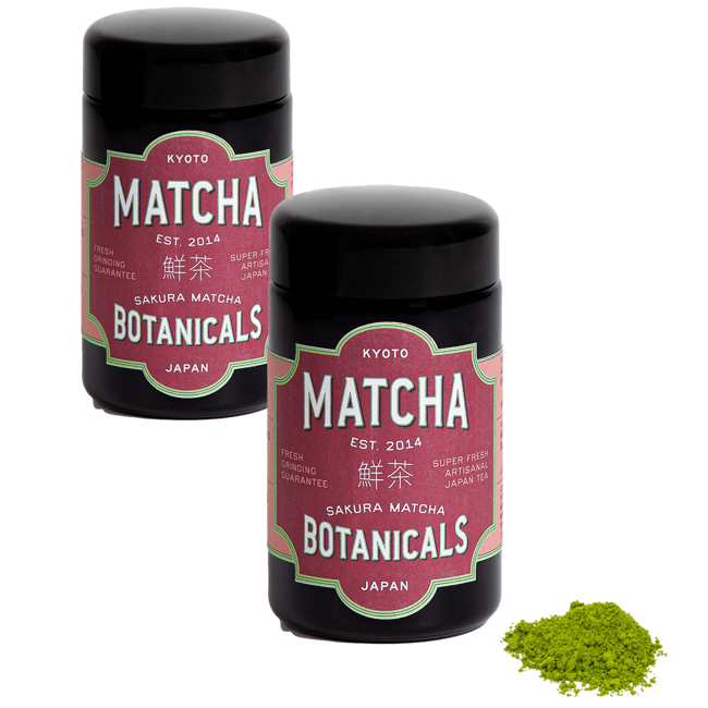 Matcha Botanicals Matcha Aux Fleurs De Cerisier Sakura 40g by Matcha Botanicals