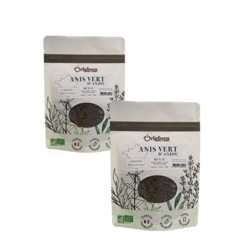 Infusion Bio Anis Vert - Vrac 500g - Pack 2 × Beutel 500 g