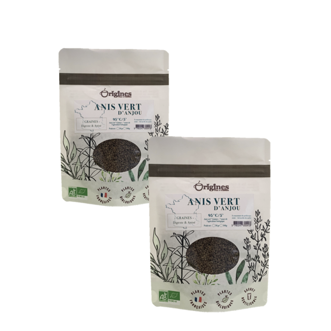 Infusion Bio Anis Vert - Vrac 500g by Origines Tea&Coffee