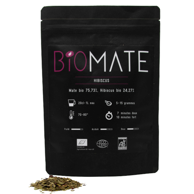 Biomaté Hibiscus- 100 G by Biomaté