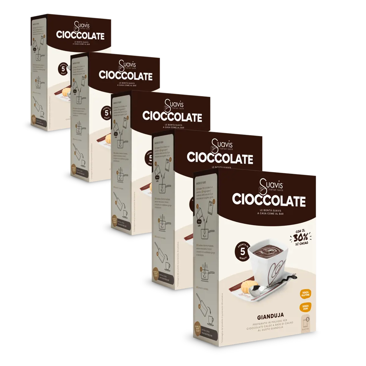 Suavis Chocolat Chaud Gianguja Boites 125 G by Suavis