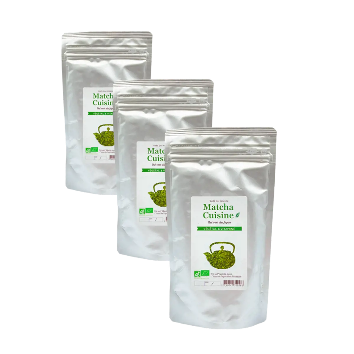 Grüntee Bio im Beutel - Matcha Cuisine Japon -100g by Origines Tea&Coffee