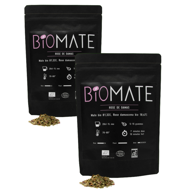 Biomaté Rose De Damas- 150 G by Biomaté