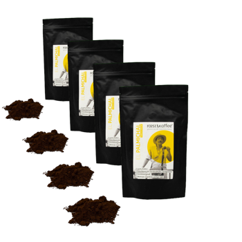 Roestkaffee El Palmichal Single Origin Moulu Filtre- 500 G - Pack 4 × Moulu Filtre Pochette 500 g