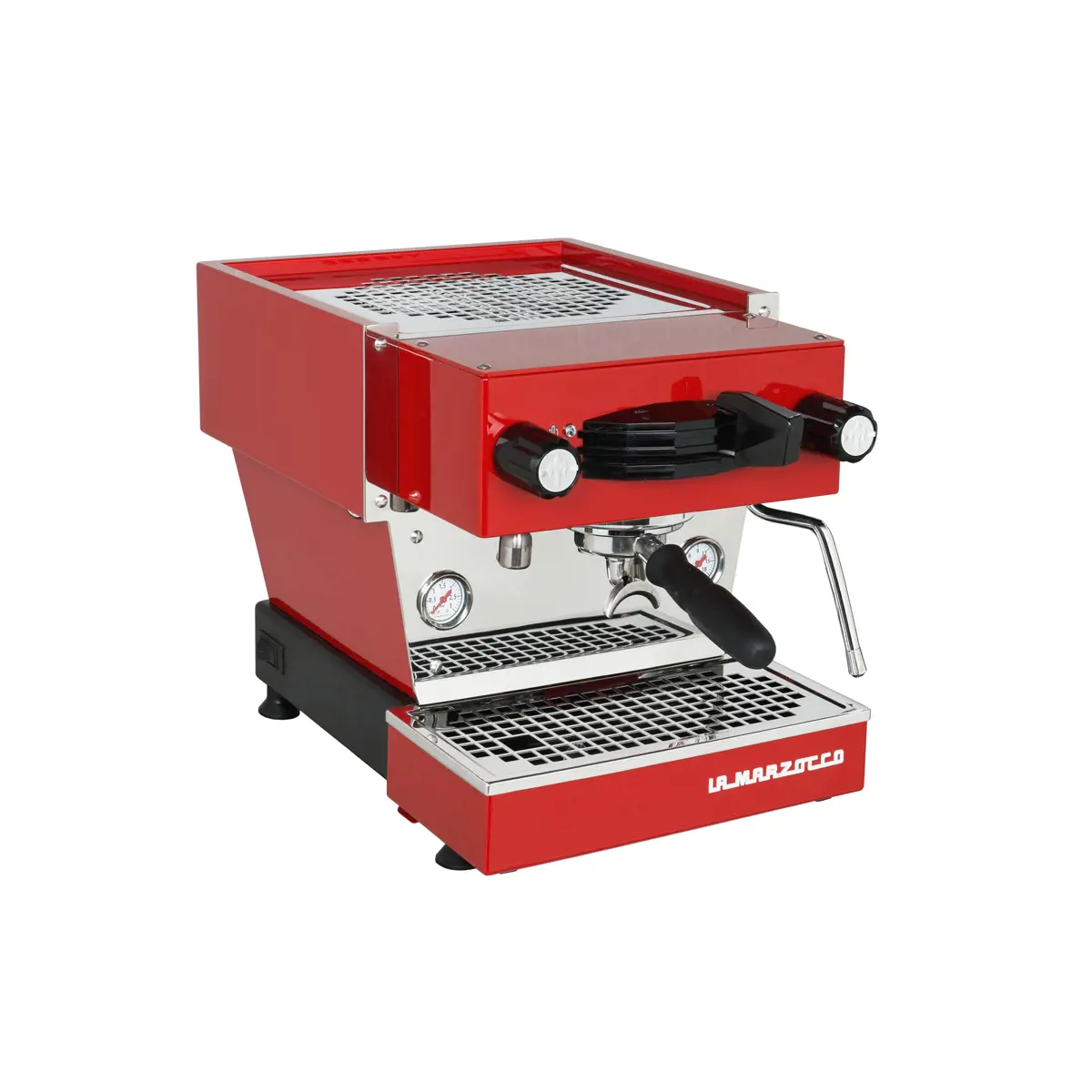 Secondo immagine del prodotto Macchina Espresso La Marzocco - Linea Mini - Rossa by La Marzocco Italia
