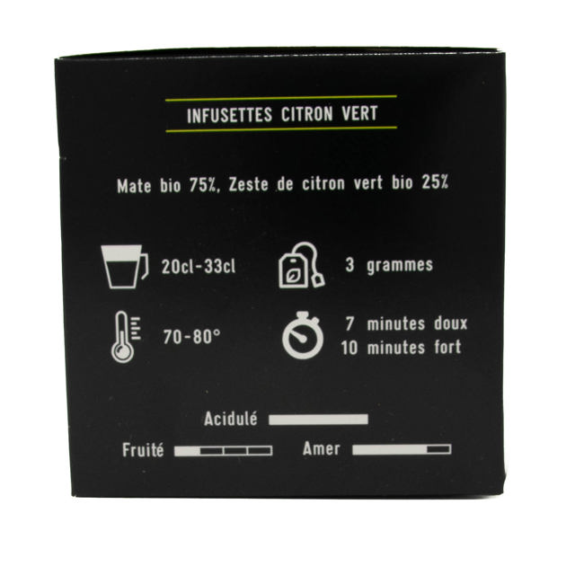 Zweiter Produktbild Mate Limette (x30) by Biomaté