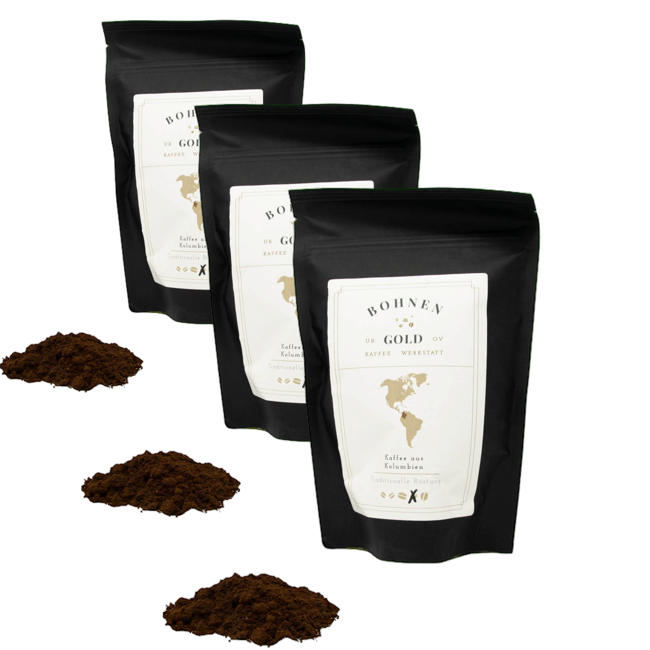 Kaffeewerkstatt Bohnengold Colombie Excelso Huila Moulu Filtre- 500 G by Kaffeewerkstatt Bohnengold