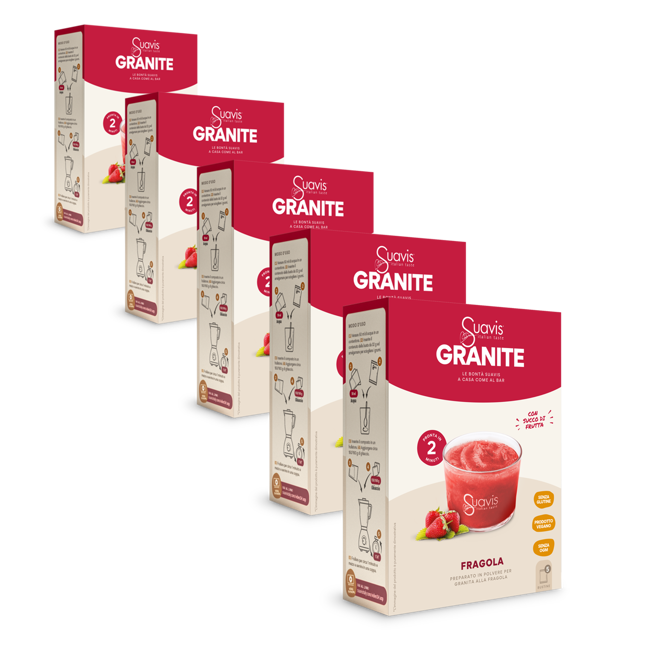 Suavis Granita Fraise Vrac En Boite Carton 160 G by Suavis