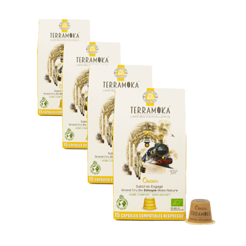 Terramoka Sir Oscar Capsules 15 Capsules - Pack 4 × 15 Capsules compatible Nespresso®
