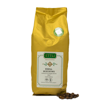 Kaffeebohnen - Kenia Mischung - 1kg - Bohnen Beutel 1 kg