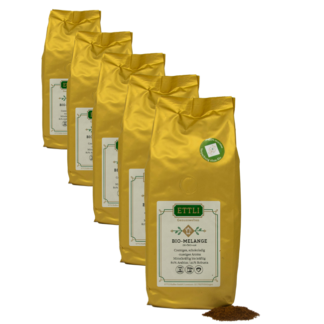 Ettli Kaffee Bio Melange Moulu Moka - 250 G by ETTLI Kaffee