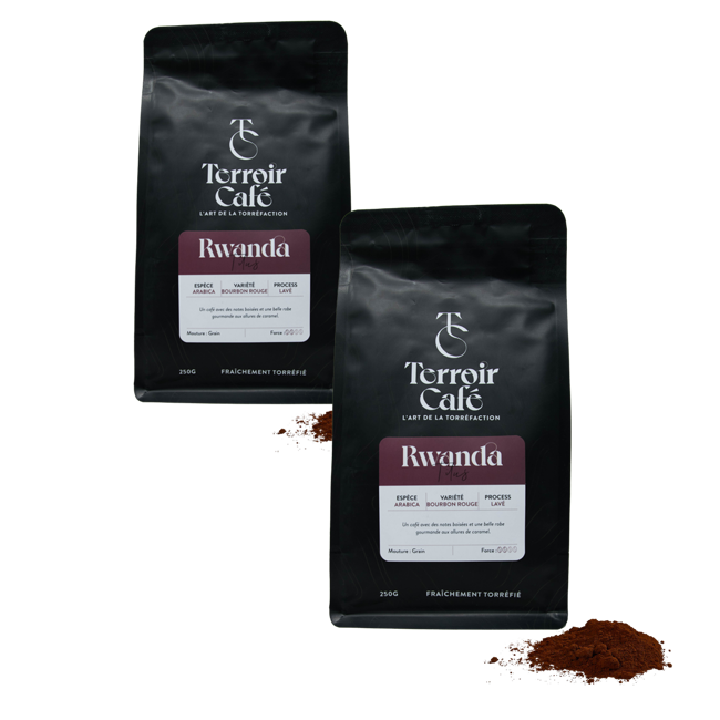 Terroir Cafe Terroir Cafe Rwanda Titus 1Kg Moulu Moka - 1 Kg by Terroir Cafe