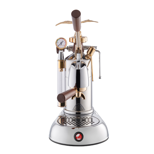 La Pavoni Expo 2015 Machine A Levier Inox 5 5 Kg Buse Vapeur Inox by La Pavoni