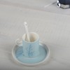 Deuxième image du produit Aulica Tasses A Cafe Bleu Corail Lot De 6 by Aulica