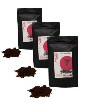 El Colegio - Single Origin - Pack 3 × Mahlgrad Aeropress Beutel 250 g