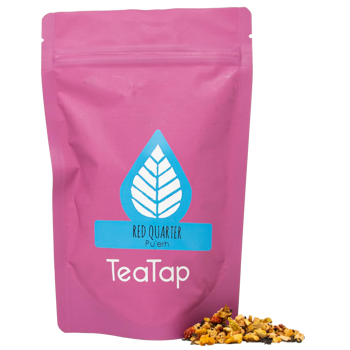 Tea Tap Red Quarter 500G The Pu Erh - Thé Pu-erh