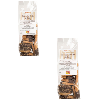 Biscotti di Pasta Frolla 1 kg - Pack 2 × Bustina 1 kg