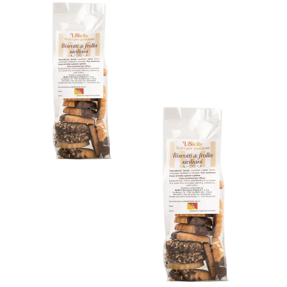 Biscotti di Pasta Frolla 1 kg by LiSicily