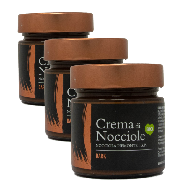 Crema di Nocciole DARK 250 g by Cuor di Nocciola delle Langhe