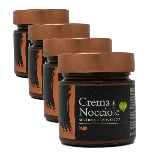 Cuor Di Nocciola Delle Langhe Creme De Noisettes Dark 250 G Bocal En Verre 250 G by Cuor di Nocciola delle Langhe