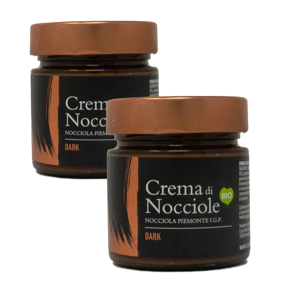 Crema di Nocciole DARK 250 g by Cuor di Nocciola delle Langhe