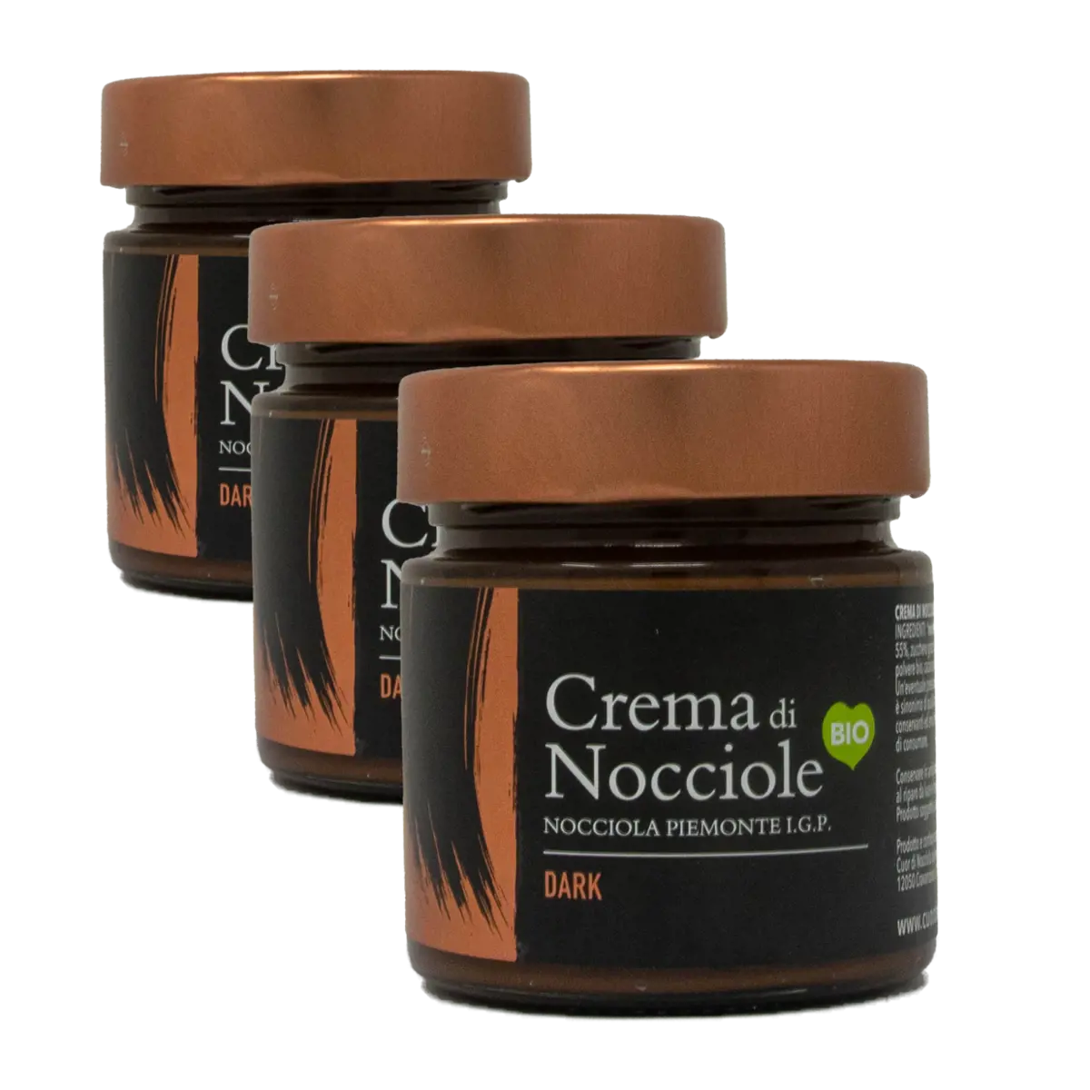Crema di Nocciole DARK 250 g by Cuor di Nocciola delle Langhe