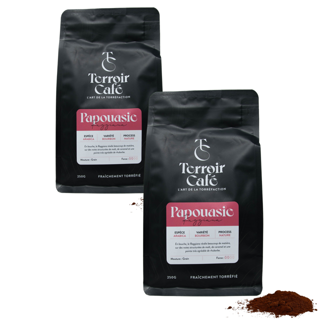 Terroir Cafe Terroir Cafe Papouasie Raggiana 1Kg Moulu French Press - 1 Kg by Terroir Cafe