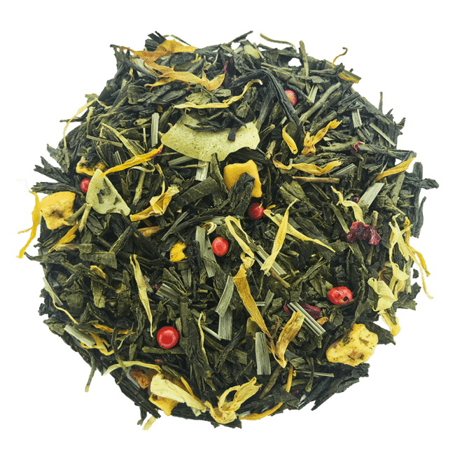 Secondo immagine del prodotto Tè Verde Bio sfuso - Citronnément Vôtre Chine - 1kg by Origines Tea&Coffee