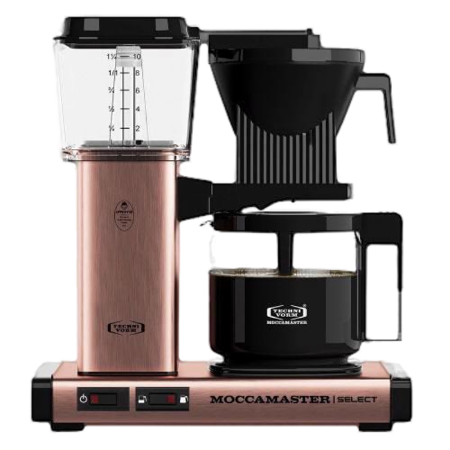 MOCCAMASTER Filterkaffeemaschine - 1,25 l - KBG Select Copper by Moccamaster Deutschland